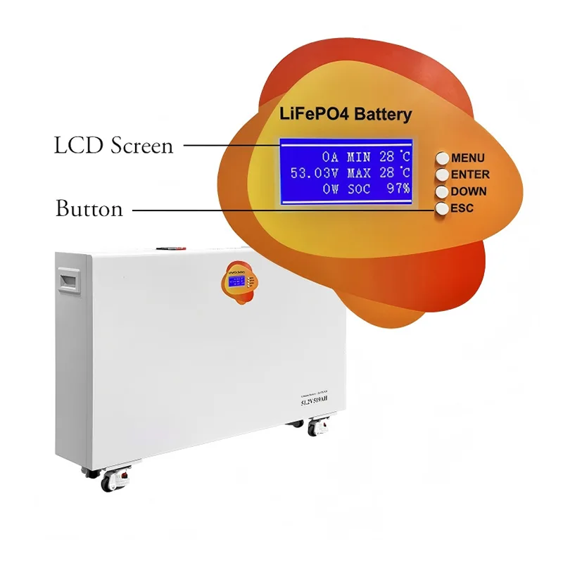 5kwh 10kwh 15kwh 20kwh LiFePO4 napelemes lítium-ion akkumulátor